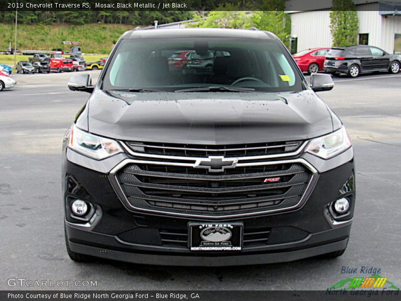 Mosaic Black Metallic / Jet Black 2019 Chevrolet Traverse RS