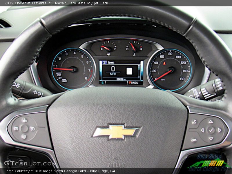 Mosaic Black Metallic / Jet Black 2019 Chevrolet Traverse RS