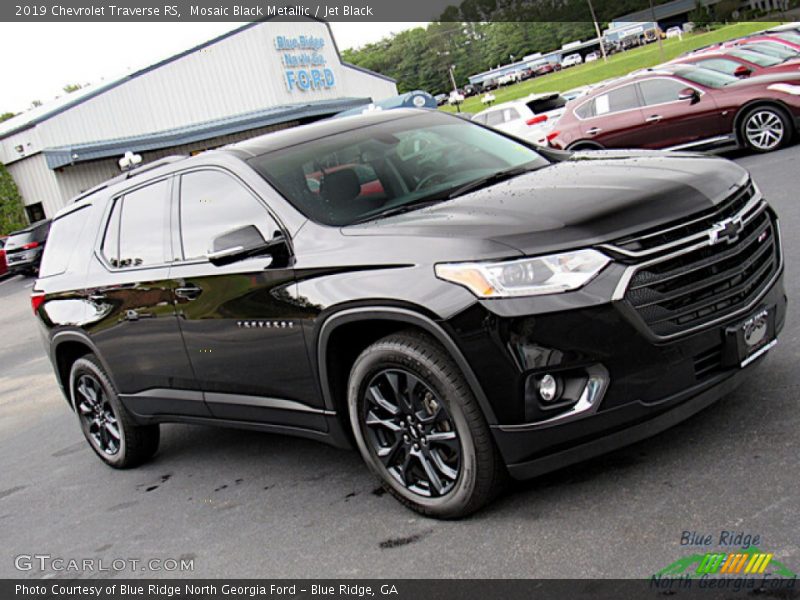 Mosaic Black Metallic / Jet Black 2019 Chevrolet Traverse RS
