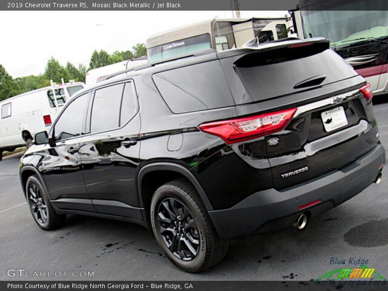 Mosaic Black Metallic / Jet Black 2019 Chevrolet Traverse RS