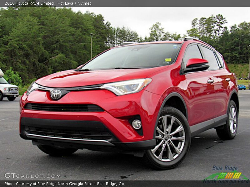 Hot Lava / Nutmeg 2016 Toyota RAV4 Limited