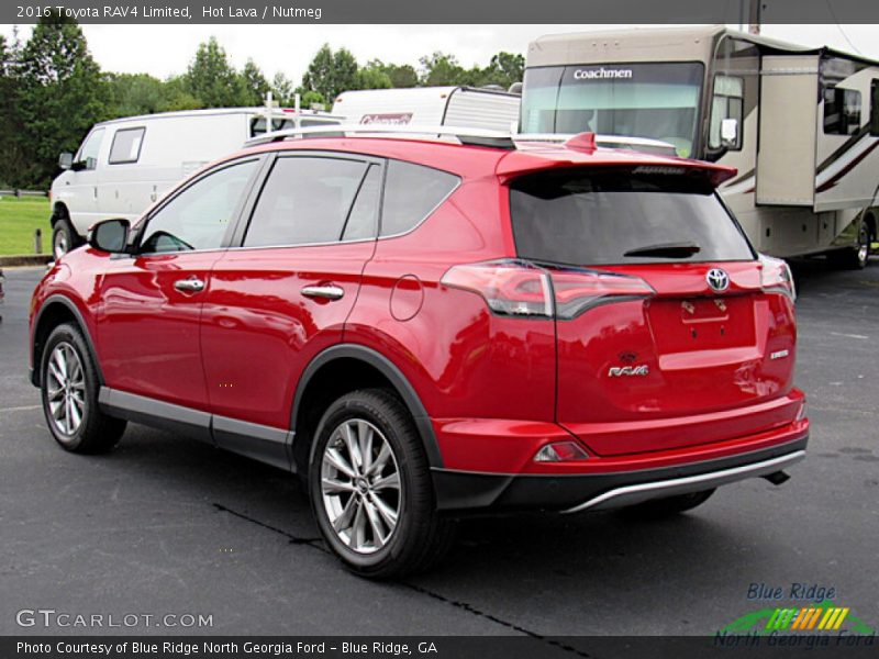 Hot Lava / Nutmeg 2016 Toyota RAV4 Limited