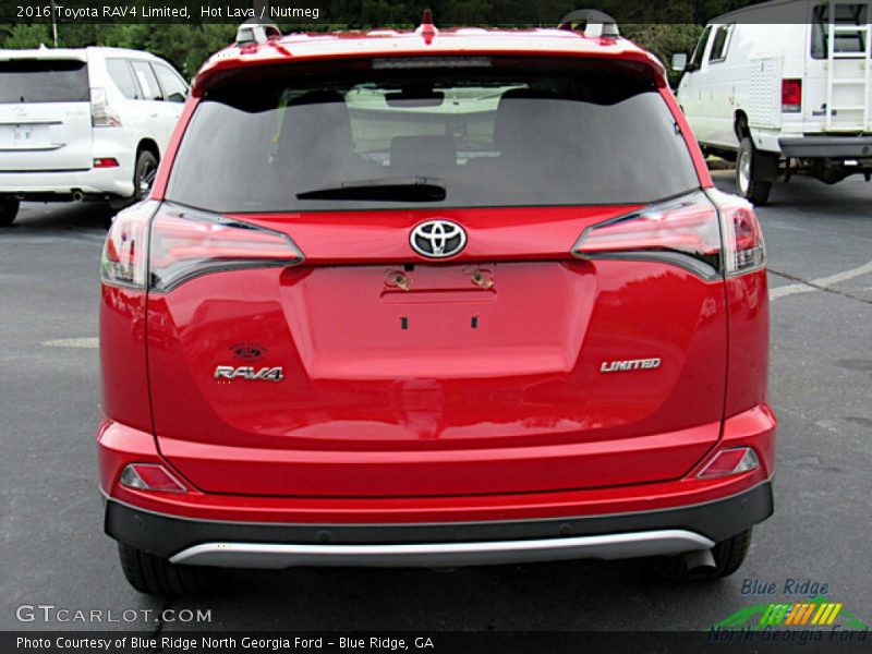 Hot Lava / Nutmeg 2016 Toyota RAV4 Limited