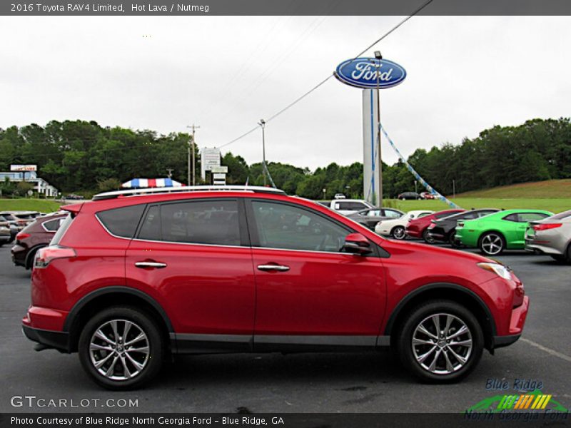 Hot Lava / Nutmeg 2016 Toyota RAV4 Limited