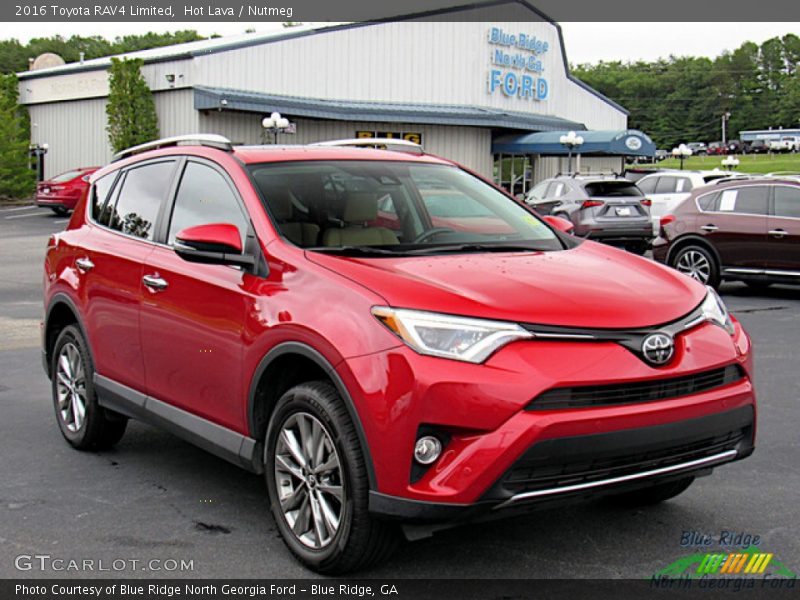 Hot Lava / Nutmeg 2016 Toyota RAV4 Limited