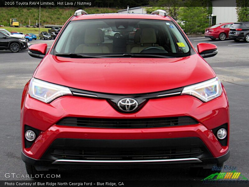 Hot Lava / Nutmeg 2016 Toyota RAV4 Limited