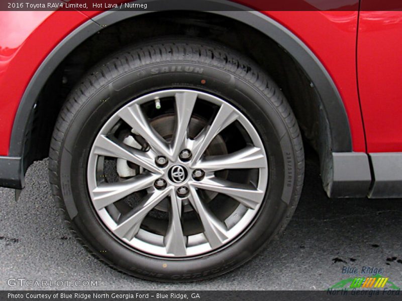 Hot Lava / Nutmeg 2016 Toyota RAV4 Limited