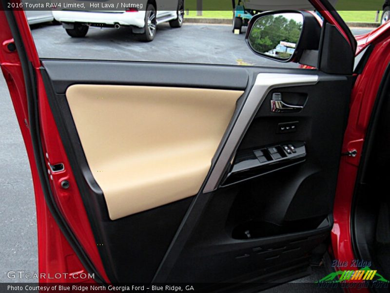 Hot Lava / Nutmeg 2016 Toyota RAV4 Limited