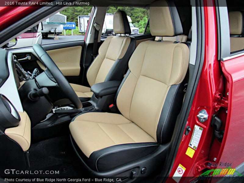 Hot Lava / Nutmeg 2016 Toyota RAV4 Limited