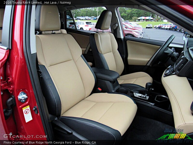 Hot Lava / Nutmeg 2016 Toyota RAV4 Limited