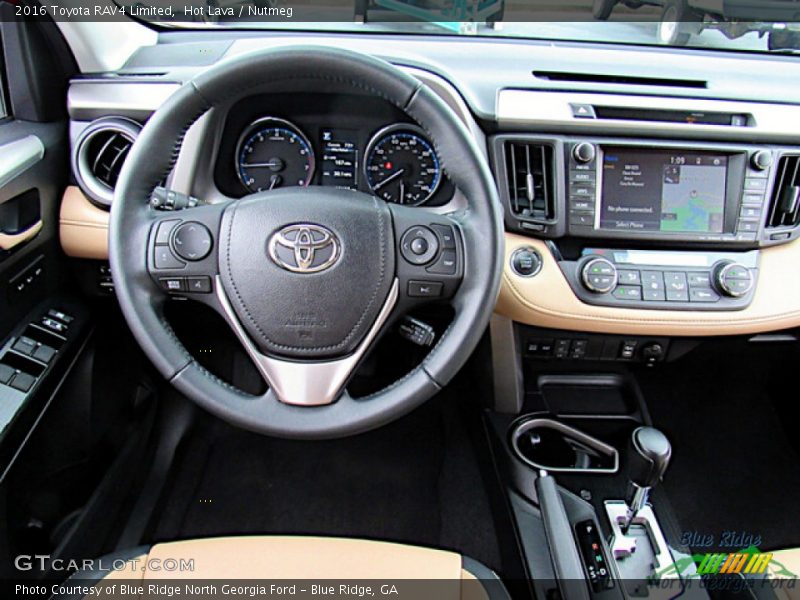 Hot Lava / Nutmeg 2016 Toyota RAV4 Limited