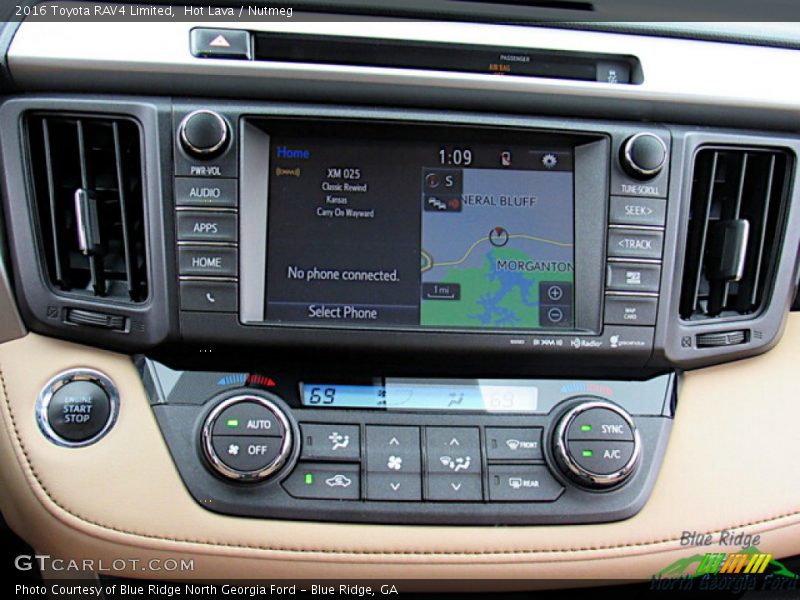 Hot Lava / Nutmeg 2016 Toyota RAV4 Limited