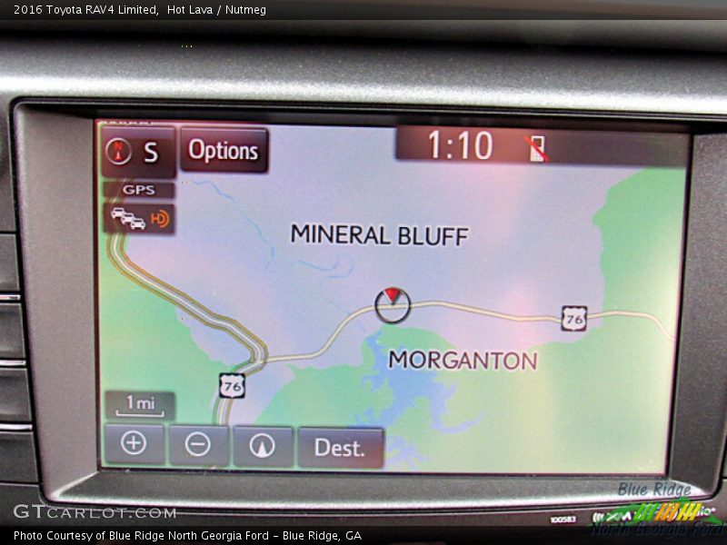 Hot Lava / Nutmeg 2016 Toyota RAV4 Limited