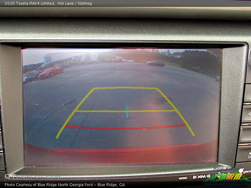 Hot Lava / Nutmeg 2016 Toyota RAV4 Limited