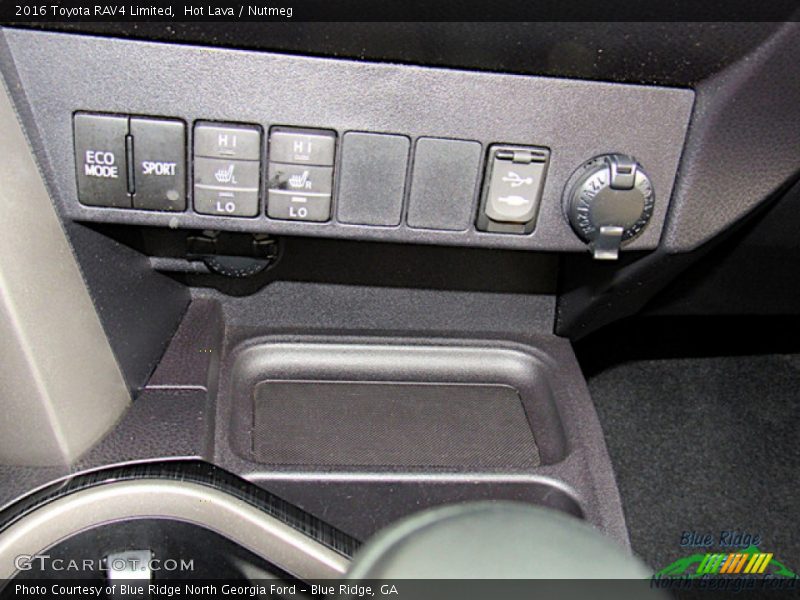 Hot Lava / Nutmeg 2016 Toyota RAV4 Limited