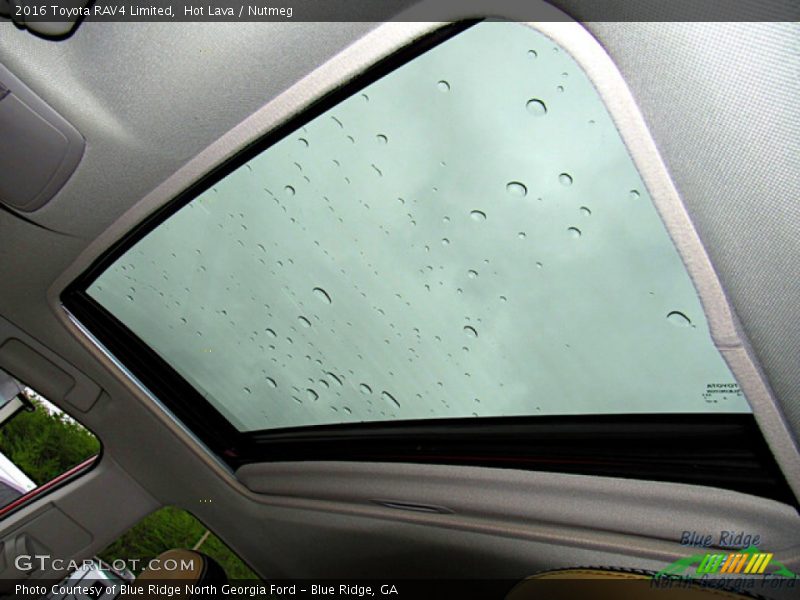 Hot Lava / Nutmeg 2016 Toyota RAV4 Limited