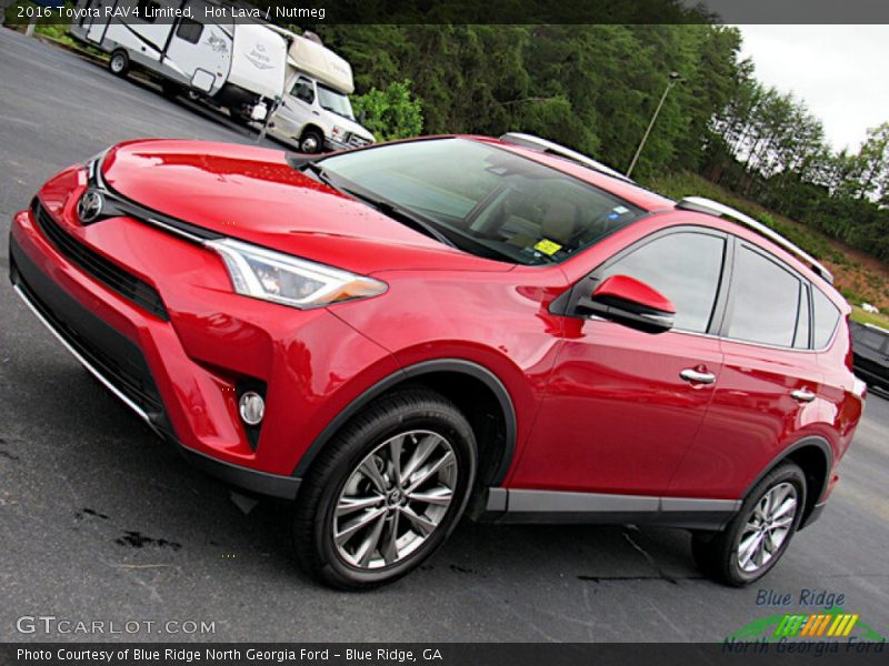 Hot Lava / Nutmeg 2016 Toyota RAV4 Limited