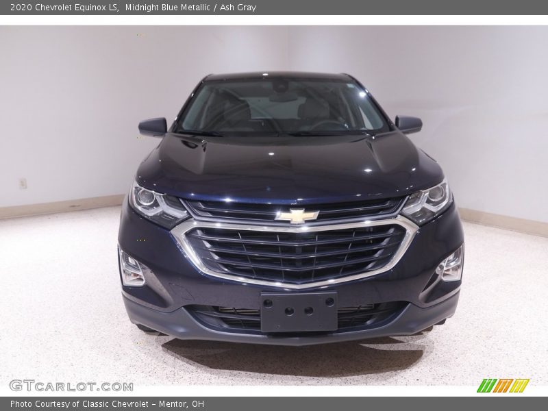 Midnight Blue Metallic / Ash Gray 2020 Chevrolet Equinox LS