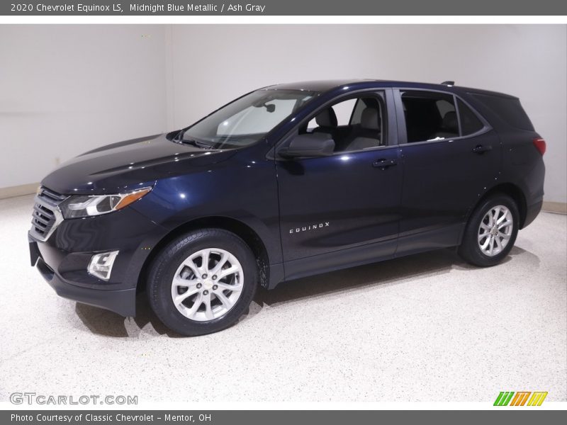 Midnight Blue Metallic / Ash Gray 2020 Chevrolet Equinox LS