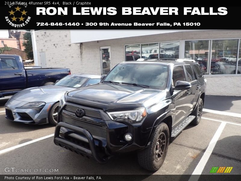 Black / Graphite 2014 Toyota 4Runner SR5 4x4