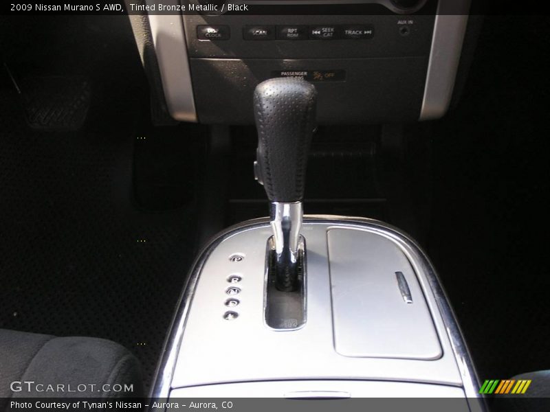 Tinted Bronze Metallic / Black 2009 Nissan Murano S AWD