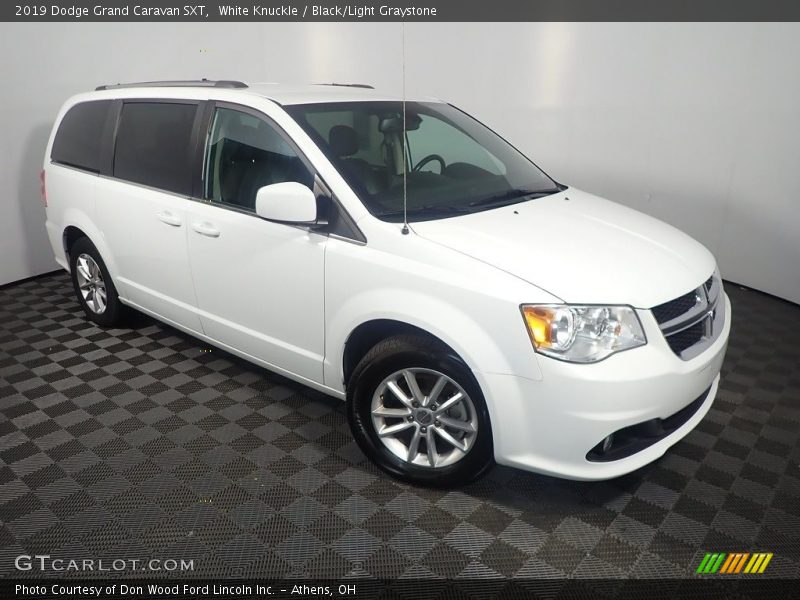 White Knuckle / Black/Light Graystone 2019 Dodge Grand Caravan SXT