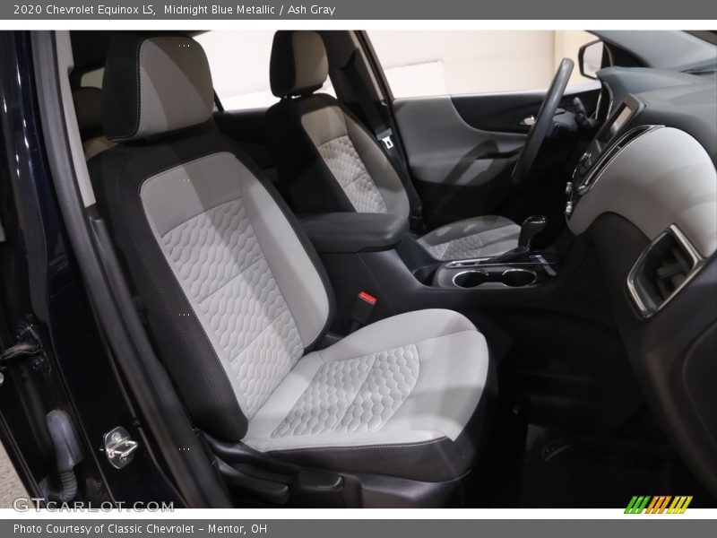 Midnight Blue Metallic / Ash Gray 2020 Chevrolet Equinox LS