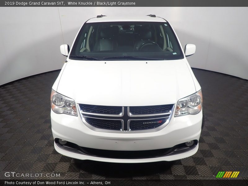 White Knuckle / Black/Light Graystone 2019 Dodge Grand Caravan SXT