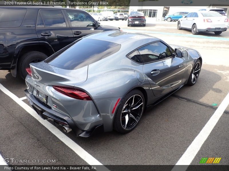 Turbulence Gray / Black 2020 Toyota GR Supra 3.0 Premium