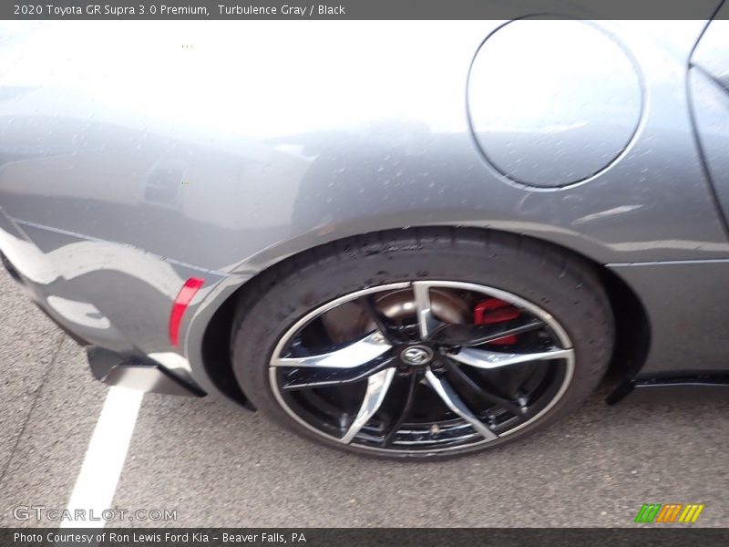 Turbulence Gray / Black 2020 Toyota GR Supra 3.0 Premium