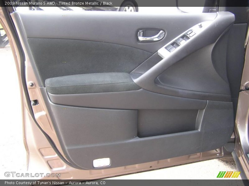 Tinted Bronze Metallic / Black 2009 Nissan Murano S AWD
