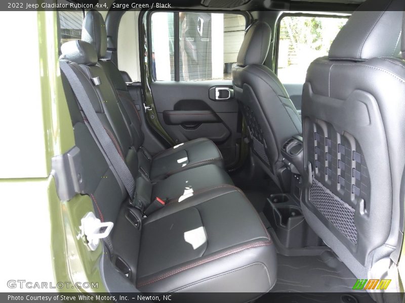 Rear Seat of 2022 Gladiator Rubicon 4x4