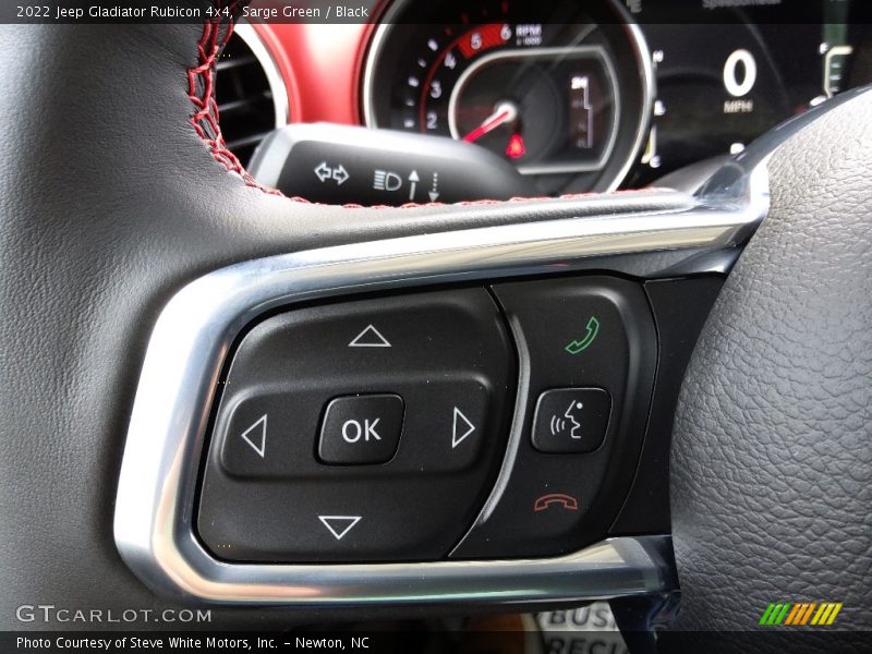  2022 Gladiator Rubicon 4x4 Steering Wheel