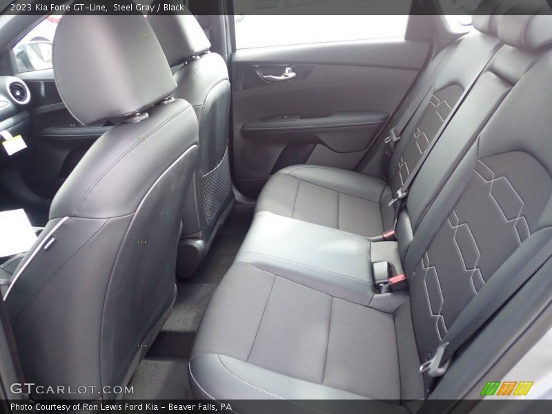 Steel Gray / Black 2023 Kia Forte GT-Line