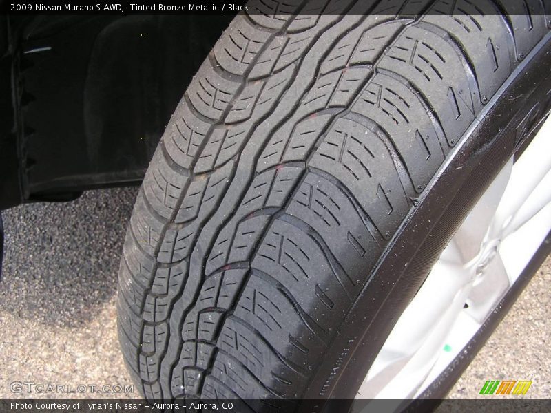 Tinted Bronze Metallic / Black 2009 Nissan Murano S AWD