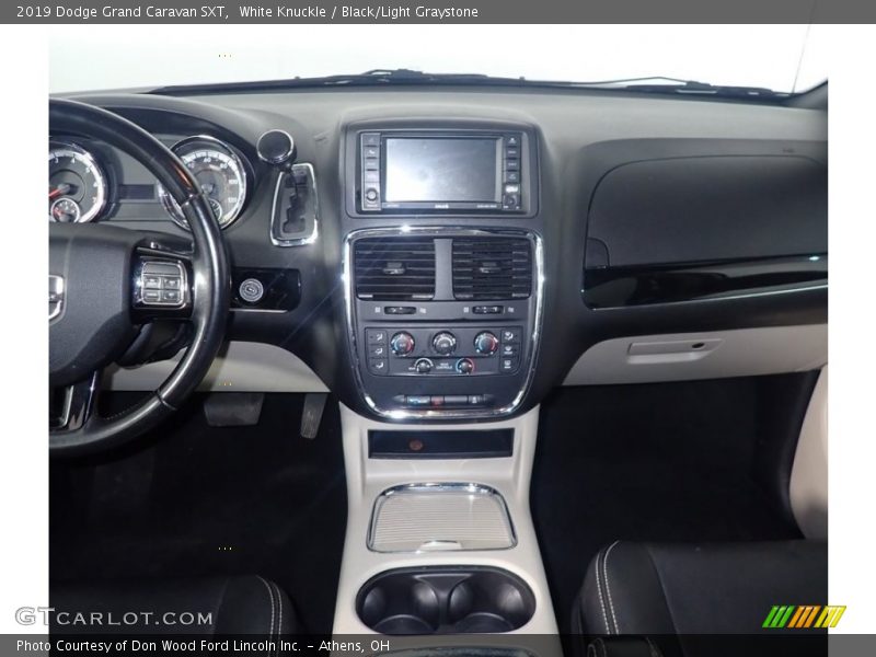 White Knuckle / Black/Light Graystone 2019 Dodge Grand Caravan SXT