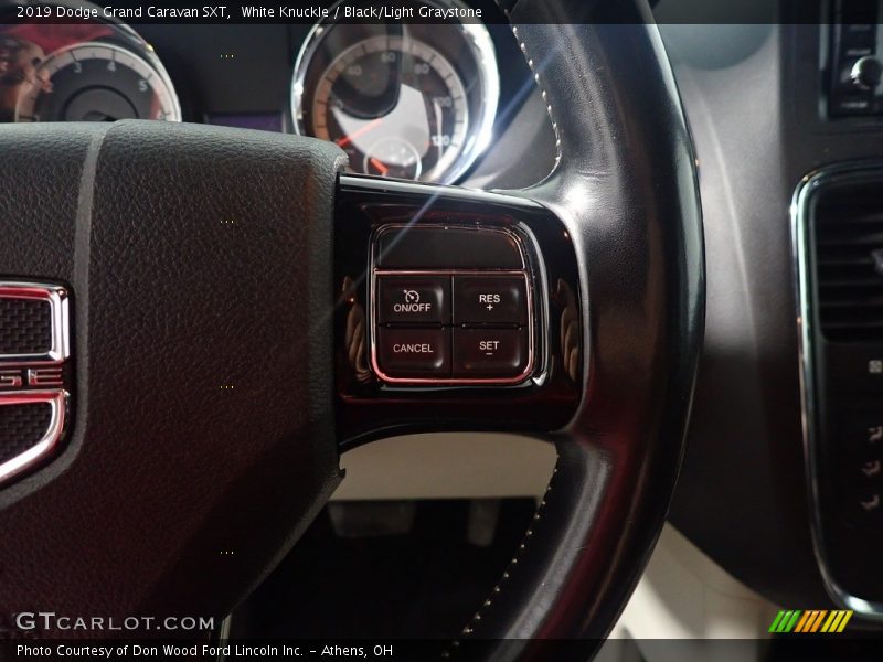 White Knuckle / Black/Light Graystone 2019 Dodge Grand Caravan SXT