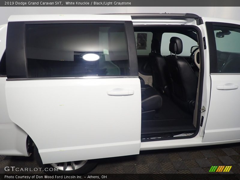 White Knuckle / Black/Light Graystone 2019 Dodge Grand Caravan SXT