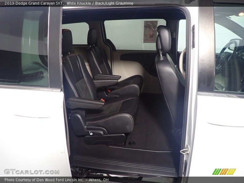 White Knuckle / Black/Light Graystone 2019 Dodge Grand Caravan SXT