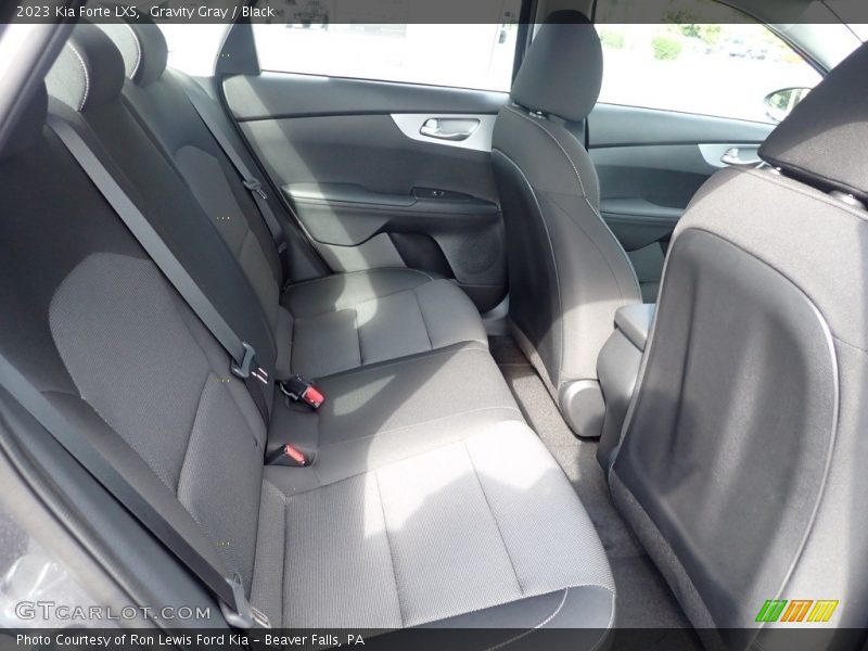 Gravity Gray / Black 2023 Kia Forte LXS