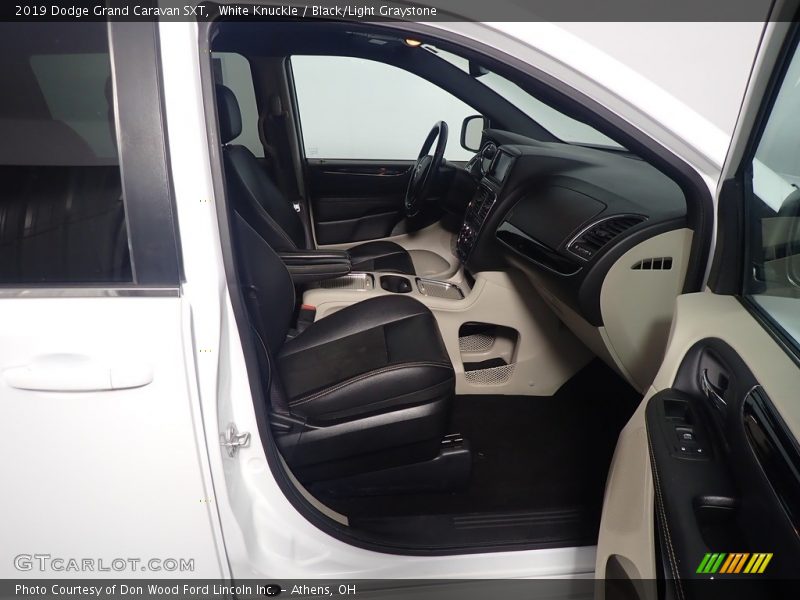 White Knuckle / Black/Light Graystone 2019 Dodge Grand Caravan SXT