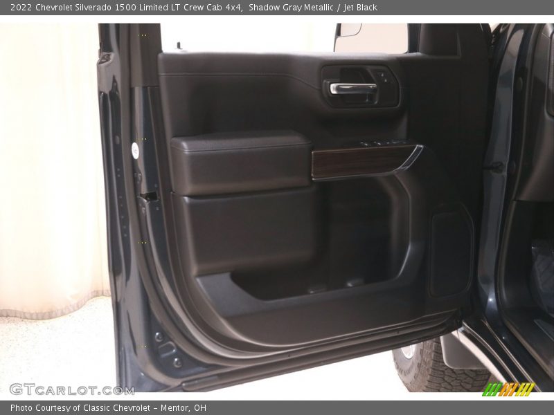 Shadow Gray Metallic / Jet Black 2022 Chevrolet Silverado 1500 Limited LT Crew Cab 4x4