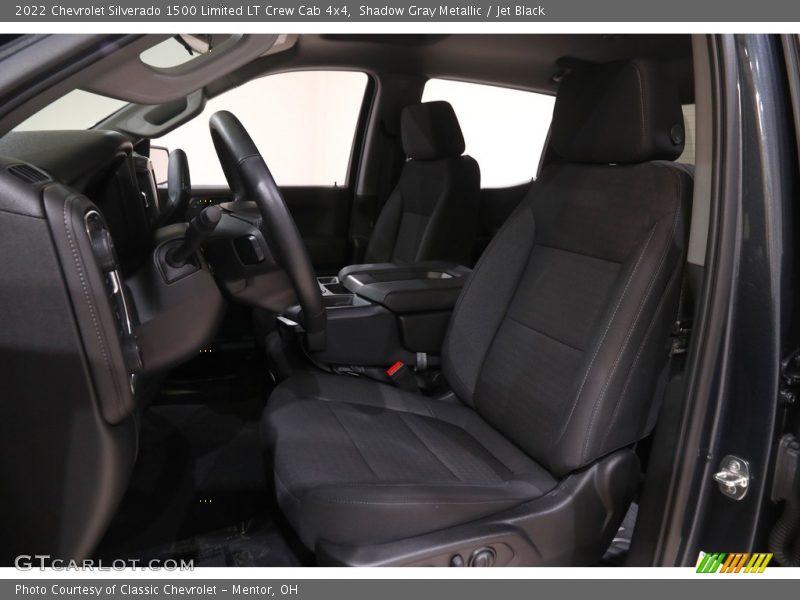 Shadow Gray Metallic / Jet Black 2022 Chevrolet Silverado 1500 Limited LT Crew Cab 4x4