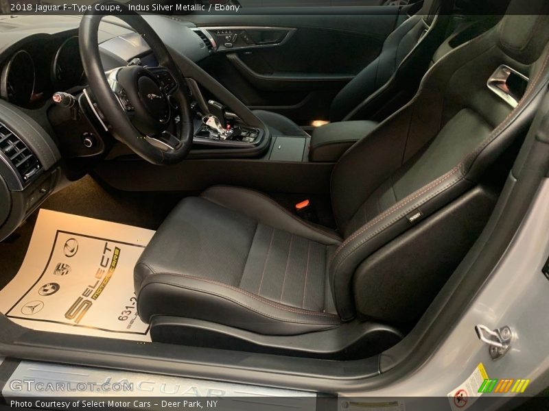 Front Seat of 2018 F-Type Coupe