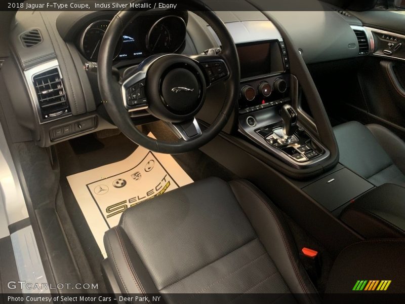  2018 F-Type Coupe Ebony Interior