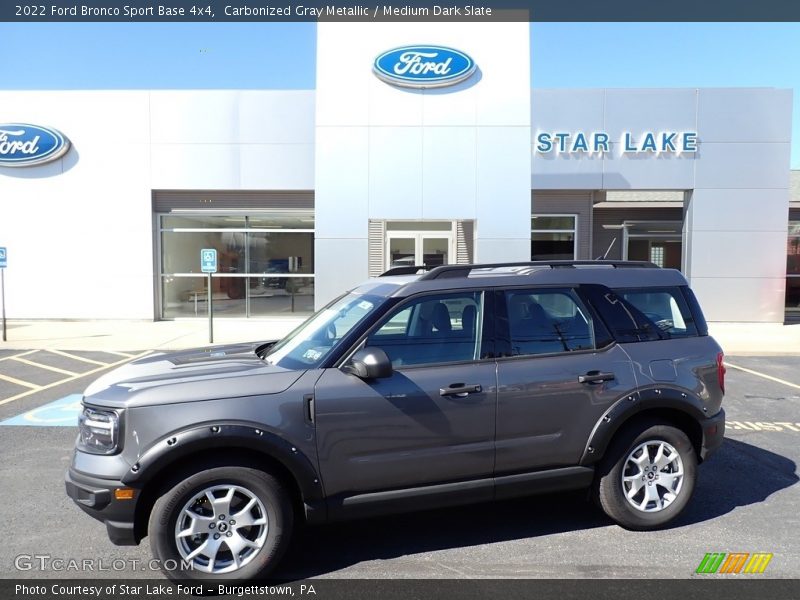 Carbonized Gray Metallic / Medium Dark Slate 2022 Ford Bronco Sport Base 4x4