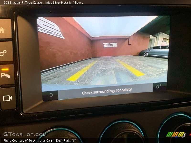 Indus Silver Metallic / Ebony 2018 Jaguar F-Type Coupe