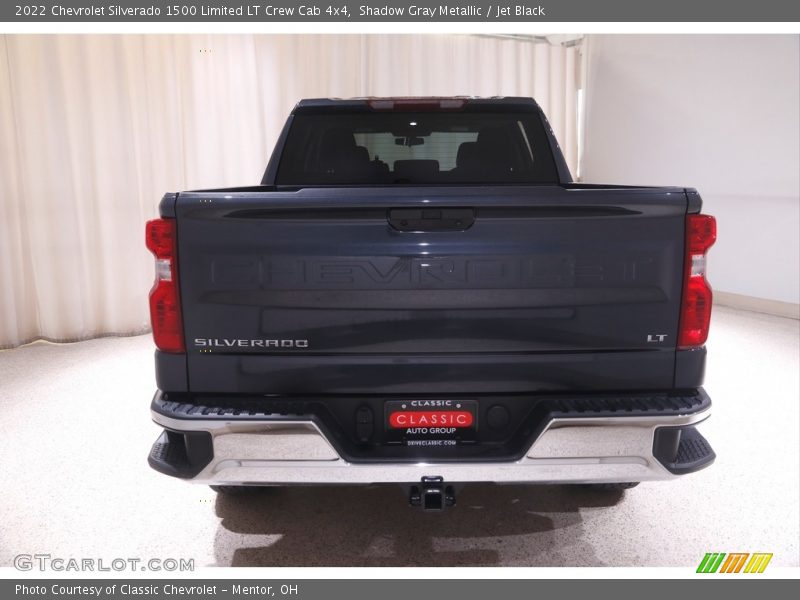 Shadow Gray Metallic / Jet Black 2022 Chevrolet Silverado 1500 Limited LT Crew Cab 4x4