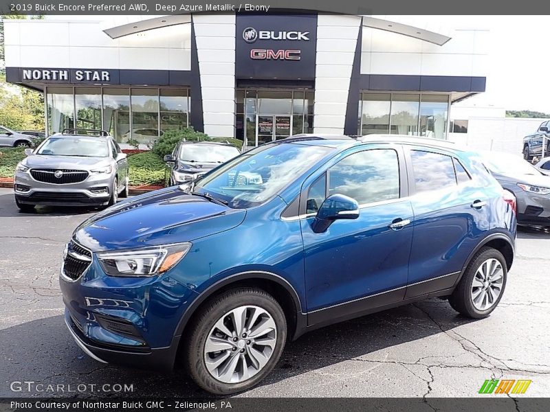 Deep Azure Metallic / Ebony 2019 Buick Encore Preferred AWD