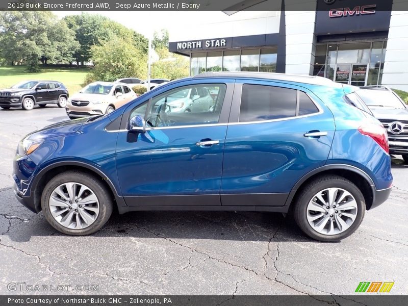 Deep Azure Metallic / Ebony 2019 Buick Encore Preferred AWD